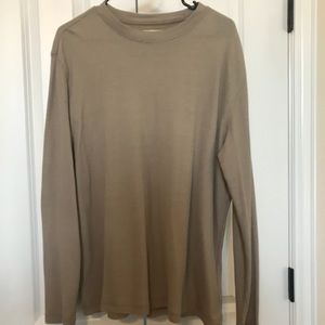 Magellan Tan Long Sleeve Shirt